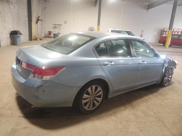 1HGCP2F72BA138047 - 2011 HONDA ACCORD EX BLUE photo 3