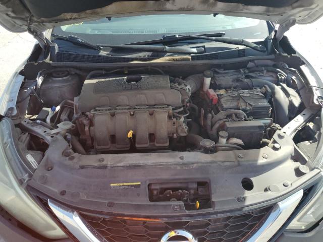3N1AB7APXKL607082 - 2019 NISSAN SENTRA S SILVER photo 11