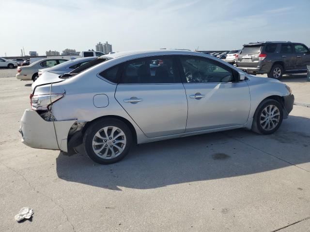 3N1AB7APXKL607082 - 2019 NISSAN SENTRA S SILVER photo 3