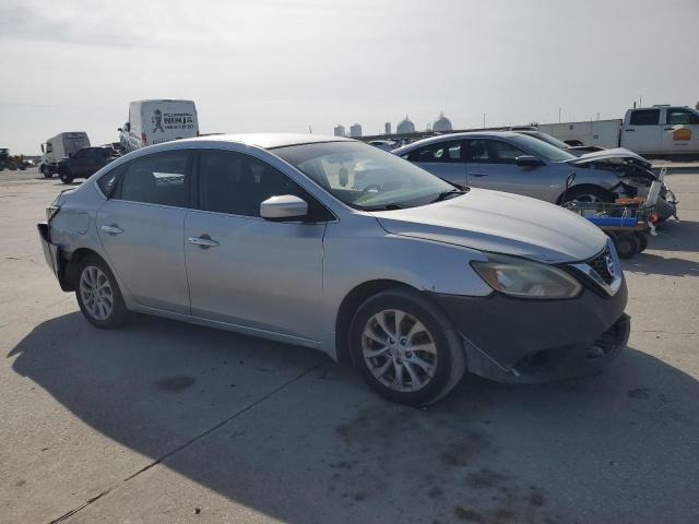 3N1AB7APXKL607082 - 2019 NISSAN SENTRA S SILVER photo 4