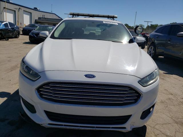 3FA6P0UU7FR176884 - 2015 FORD FUSION S HYBRID WHITE photo 5