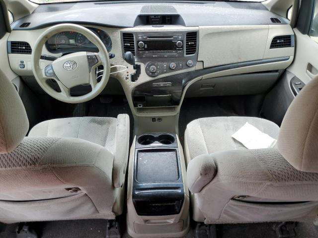 5TDKK3DC3BS017352 - 2011 TOYOTA SIENNA LE WHITE photo 8
