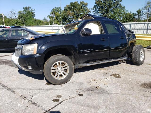 3GNTKFE39BG372990 - 2011 CHEVROLET AVALANCHE LT BLACK photo 1