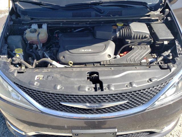 2C4RC1EG2HR653697 - 2017 CHRYSLER PACIFICA TOURING L PLUS CHARCOAL photo 12