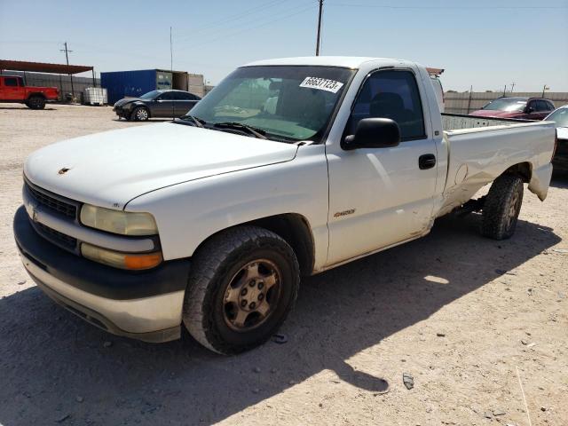 1GCEC14V12E257330 - 2002 CHEVROLET SILVERADO C1500 WHITE photo 1