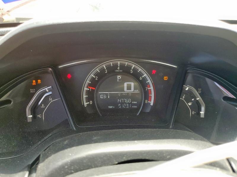 2HGFC2F51GH552534 - 2016 HONDA CIVIC LX RED photo 9