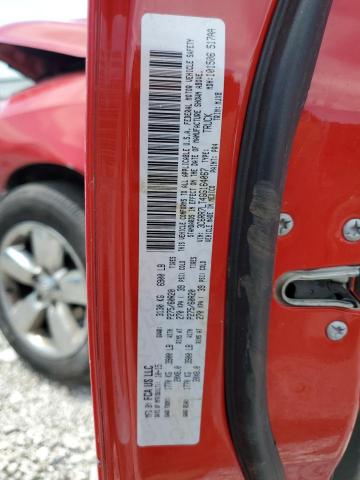 3C6RR7LT4GG164067 - 2016 RAM 1500 SLT 红色 照片 12