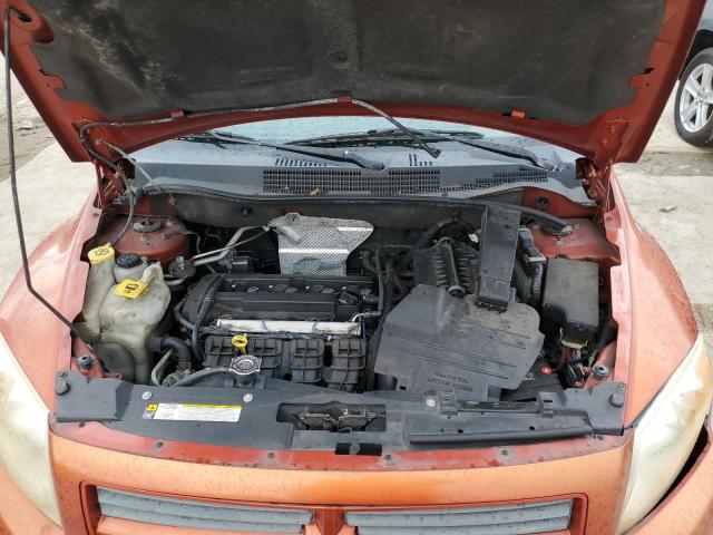 1B3CB1HA1AD626601 - 2010 DODGE CALIBER EXPRESS ORANGE photo 11