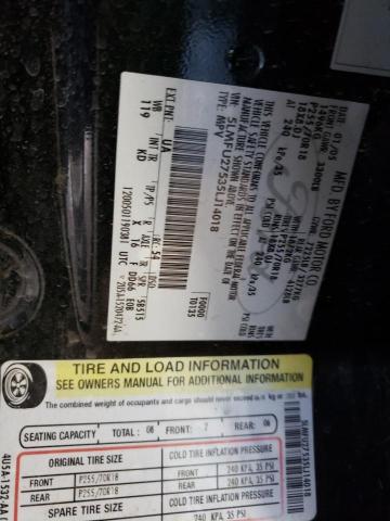 5LMFU27535LJ14018 - 2005 LINCOLN NAVIGATOR შავი ფოტო 14