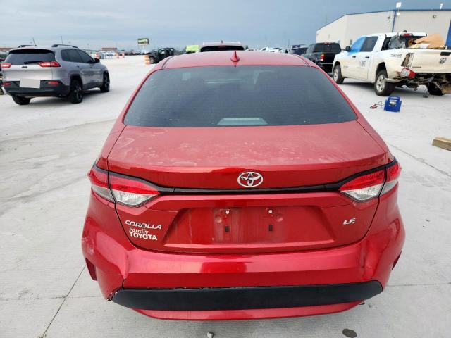 5YFEPMAE5MP255001 - 2021 TOYOTA COROLLA LE Rot Foto 6
