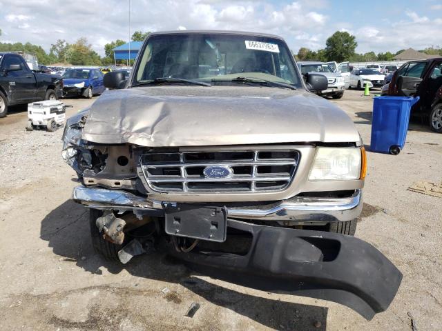 1FTYR14V93PA54087 - 2003 FORD RANGER SUPER CAB BEIGE photo 5