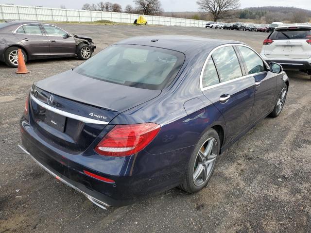 WDDZF4KBXJA325722 - 2018 MERCEDES-BENZ E 300 4MATIC BLUE photo 4