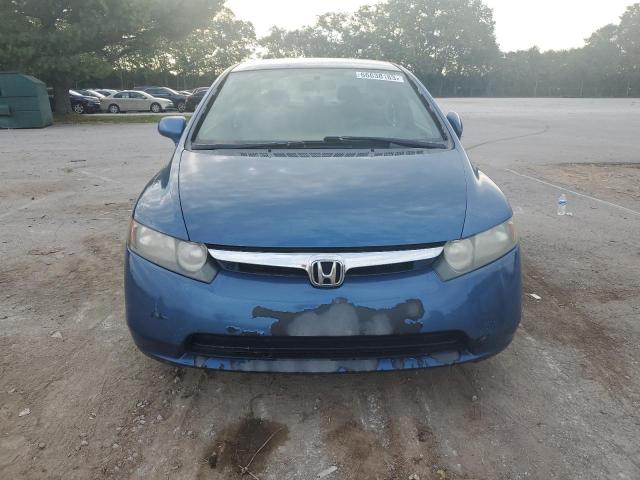 1HGFA165X7L108930 - 2007 HONDA CIVIC LX BLUE photo 5