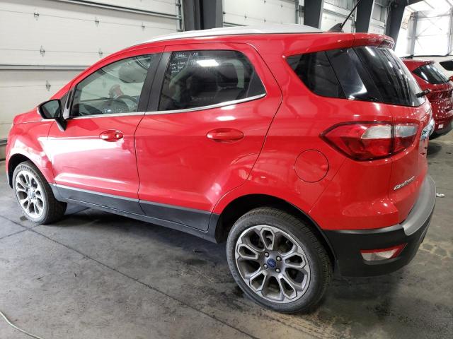 MAJ6S3KL4LC349099 - 2020 FORD ECOSPORT TITANIUM RED photo 2