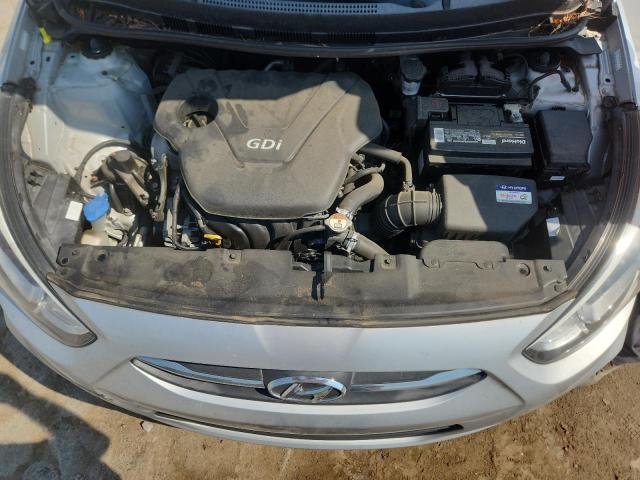 KMHCT4AE6GU960864 - 2016 HYUNDAI ACCENT SE SILVER photo 11