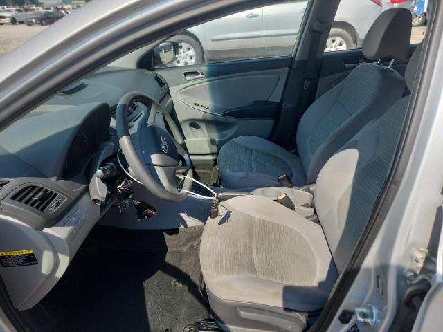 KMHCT4AE6GU960864 - 2016 HYUNDAI ACCENT SE SILVER photo 7