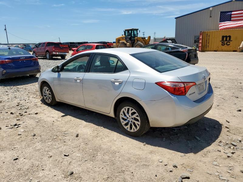 2T1BURHEXJC087947 - 2018 TOYOTA COROLLA L 银色 照片 2