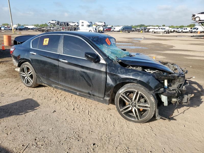 1HGCR2F5XGA220270 - 2016 HONDA ACCORD SPORT 黑色 照片 4
