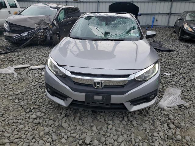 19XFC1F74GE220884 - 2016 HONDA CIVIC EXL SILVER photo 5