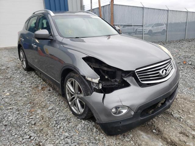 JN1AJ0HR5BM850595 - 2011 INFINITI EX35 BASE GRAY photo 9