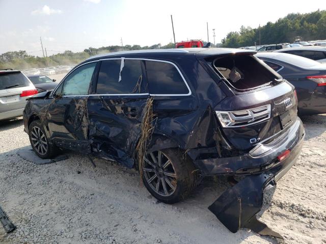 WA1VAAF7XHD009381 - 2017 AUDI Q7 PRESTIGE შავი ფოტო 2