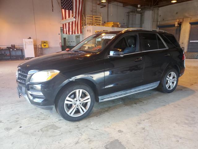 4JGDA5HB6FA495112 - 2015 MERCEDES-BENZ ML 350 4MATIC BLACK photo 1
