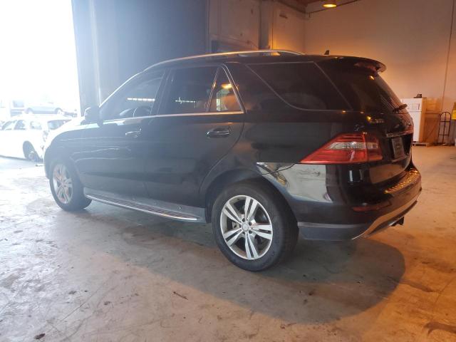 4JGDA5HB6FA495112 - 2015 MERCEDES-BENZ ML 350 4MATIC BLACK photo 2