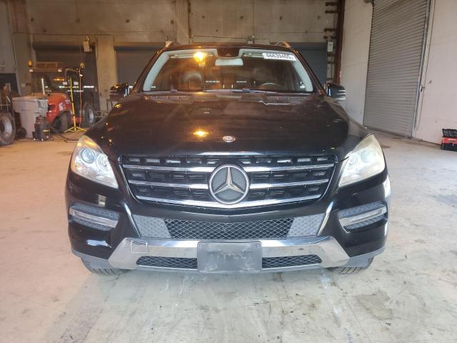 4JGDA5HB6FA495112 - 2015 MERCEDES-BENZ ML 350 4MATIC BLACK photo 5