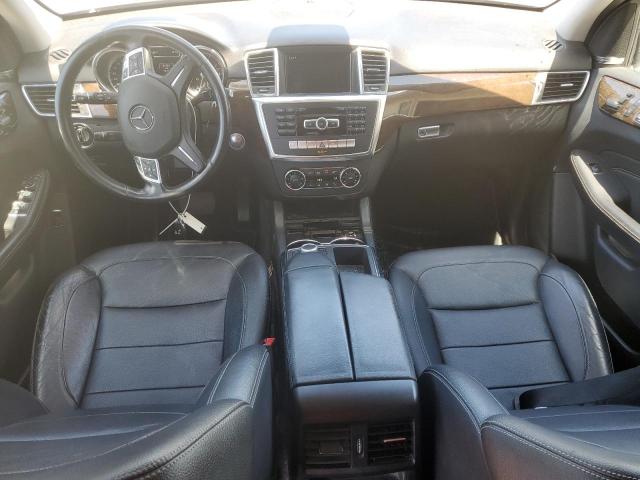 4JGDA5HB6FA495112 - 2015 MERCEDES-BENZ ML 350 4MATIC BLACK photo 8