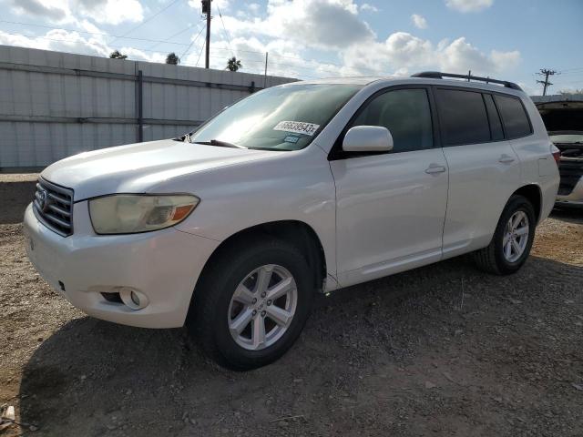 5TDKK3EH8AS013970 - 2010 TOYOTA HIGHLANDER SE WHITE photo 1