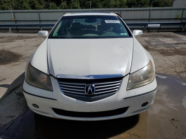 JH4KB16575C010976 - 2005 ACURA RL WHITE photo 5