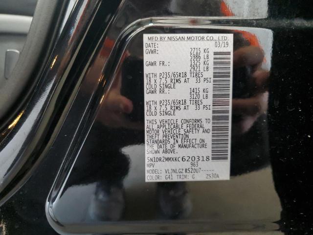 5N1DR2MMXKC620318 - 2019 NISSAN PATHFINDER S Qara foto 13