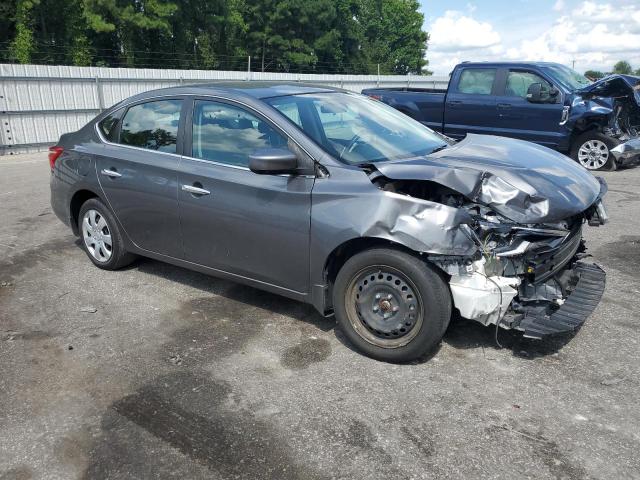 3N1AB7APXKY395335 - 2019 NISSAN SENTRA S GRAY photo 4