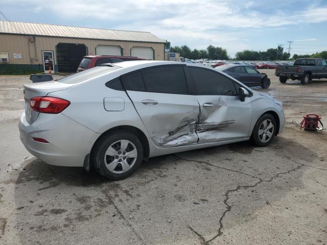 1G1BC5SM1J7222562 - 2018 CHEVROLET CRUZE LS ვერცხლისფერი ფოტო 3