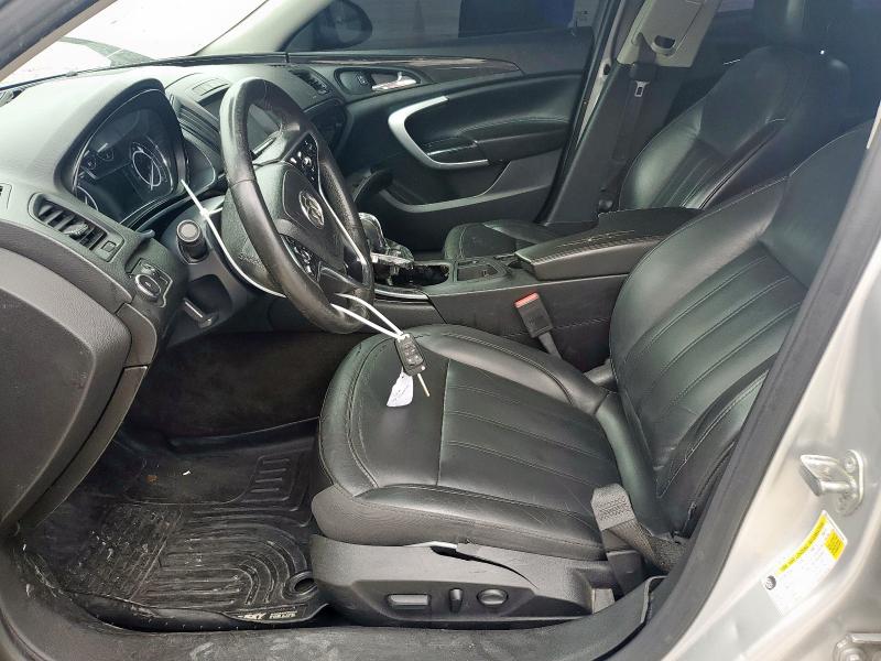 2G4GK5EX1G9146186 - 2016 BUICK REGAL Silber Foto 7