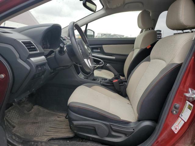 JF2GPABC1GG249210 - 2016 SUBARU CROSSTREK PREMIUM RED photo 7