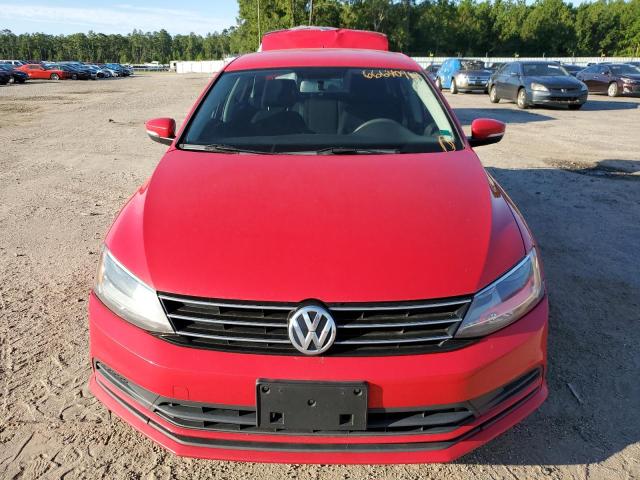 3VW2K7AJ8FM350627 - 2015 VOLKSWAGEN JETTA BASE RED photo 5