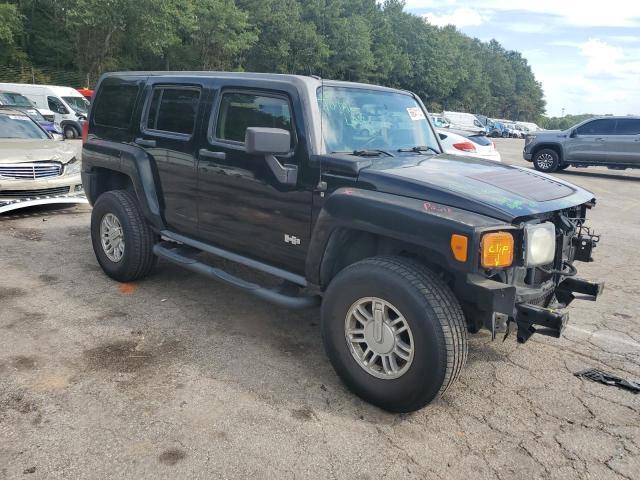 5GTEN13E488161980 - 2008 HUMMER H3 BLACK photo 4