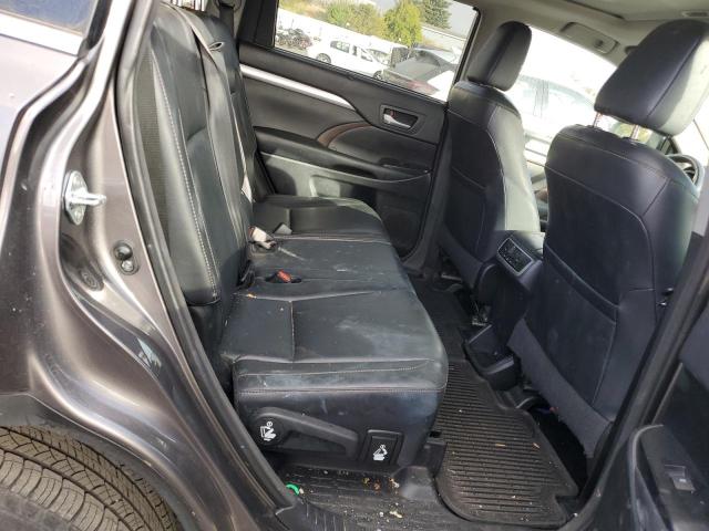 5TDJKRFH5FS143399 - 2015 TOYOTA HIGHLANDER XLE Մոխրագույն լուսանկար 11