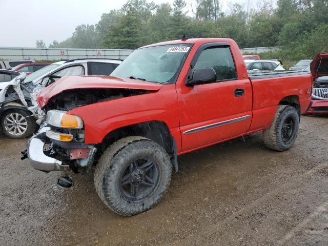 1GTEK14Z47Z192463 - 2007 GMC NEW SIERRA K1500 CLASSIC RED photo 1