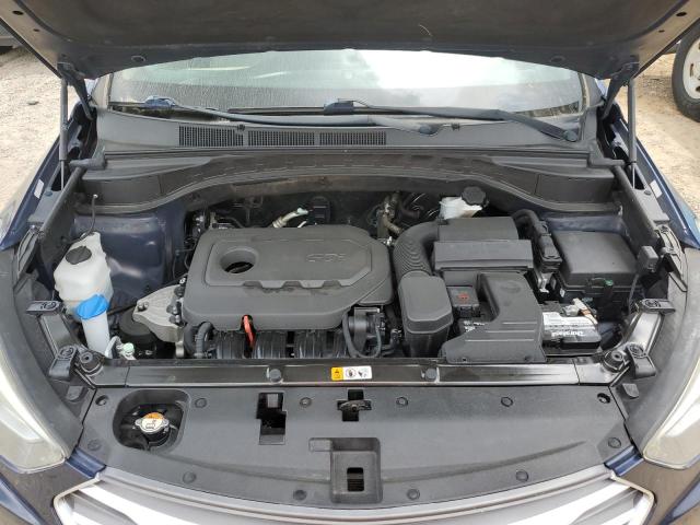 5XYZT3LB3JG556165 - 2018 HYUNDAI SANTA FE S BLUE photo 12