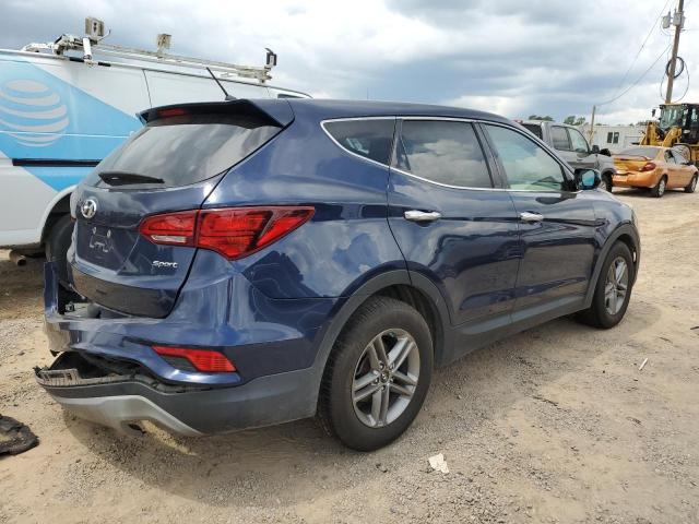 5XYZT3LB3JG556165 - 2018 HYUNDAI SANTA FE S BLUE photo 3
