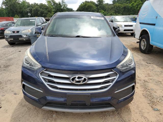 5XYZT3LB3JG556165 - 2018 HYUNDAI SANTA FE S BLUE photo 5