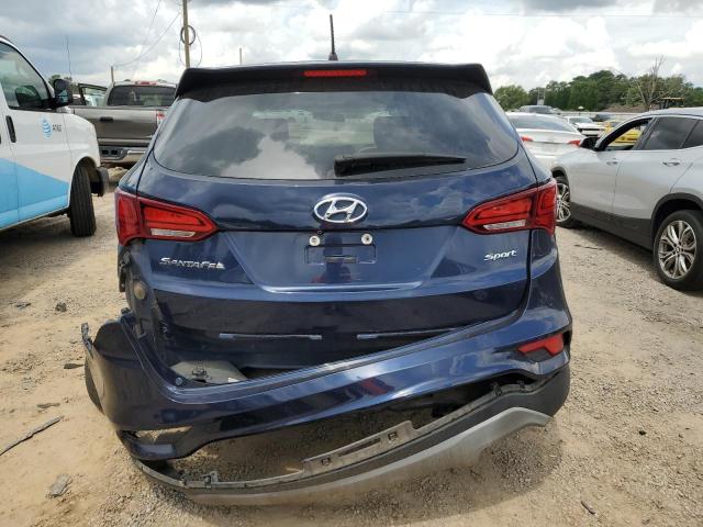5XYZT3LB3JG556165 - 2018 HYUNDAI SANTA FE S BLUE photo 6