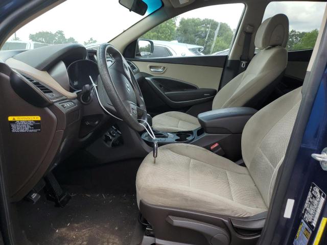 5XYZT3LB3JG556165 - 2018 HYUNDAI SANTA FE S BLUE photo 7