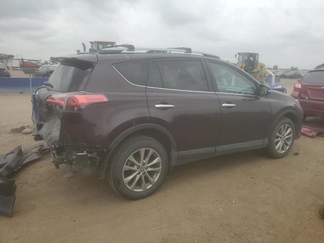 2T3DFREV6HW551310 - 2017 TOYOTA RAV4 LIMITED PURPLE photo 3