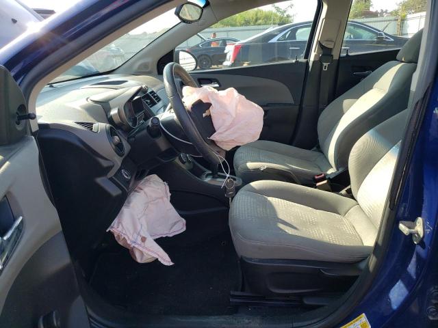 1G1JA6SHXC4219707 - 2012 CHEVROLET SONIC LS Mavi foto 7