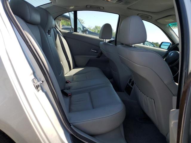 WBANA53565B859609 - 2005 BMW 525 I SILVER photo 10