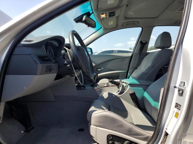 WBANA53565B859609 - 2005 BMW 525 I SILVER photo 7