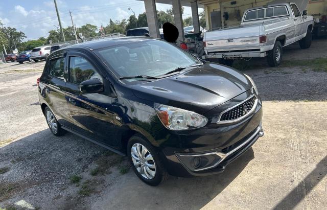 ML32A3HJ8KH008228 - 2019 MITSUBISHI MIRAGE ES BLACK photo 1